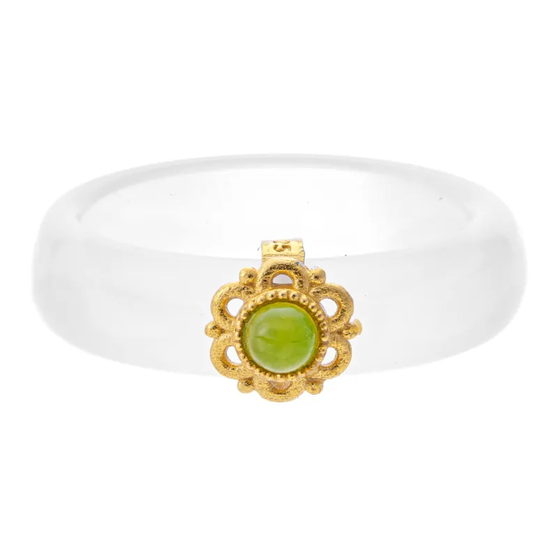 ENFANTIN Chalcedony Rings Unisex-0