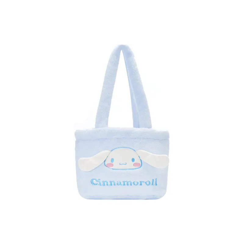 Sanrio Polyester Handbags Shoulder Bags Large Size Women's Blue-0