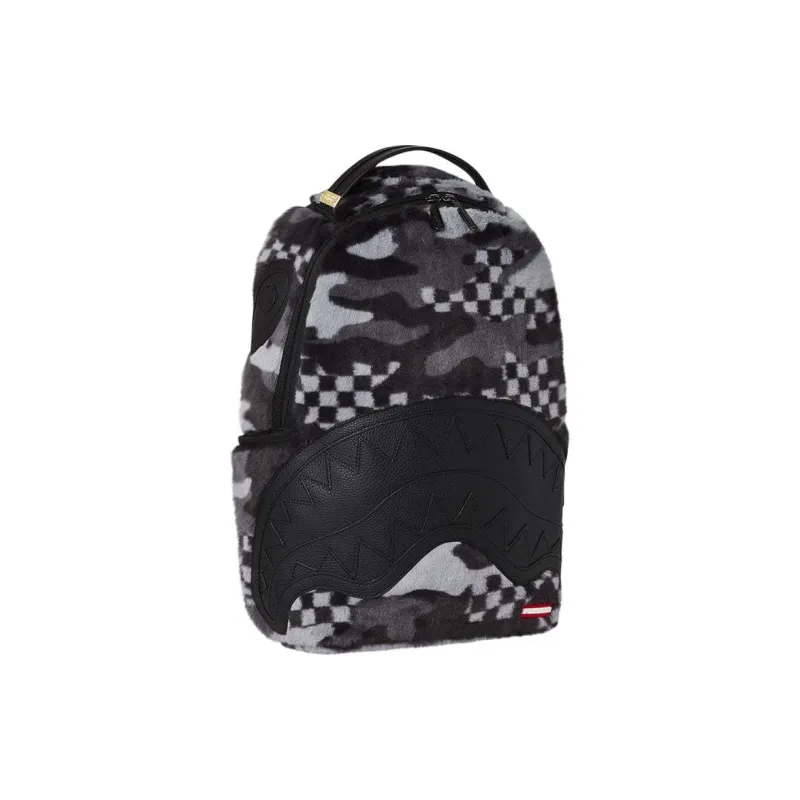 SPRAYGROUND Polyester Backpack Unisex Gray-2