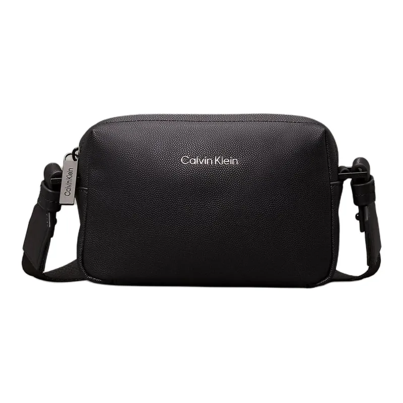 CALVIN KLEIN Polyester Shoulder Bag Men's Black Caviar-0