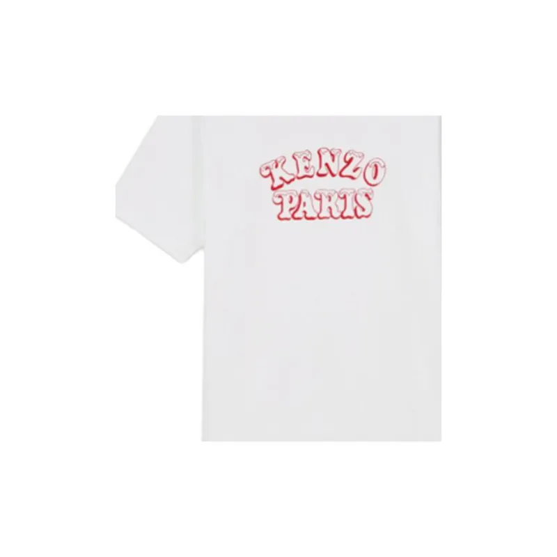 KENZO SS25 T Shirt Unisex White-4