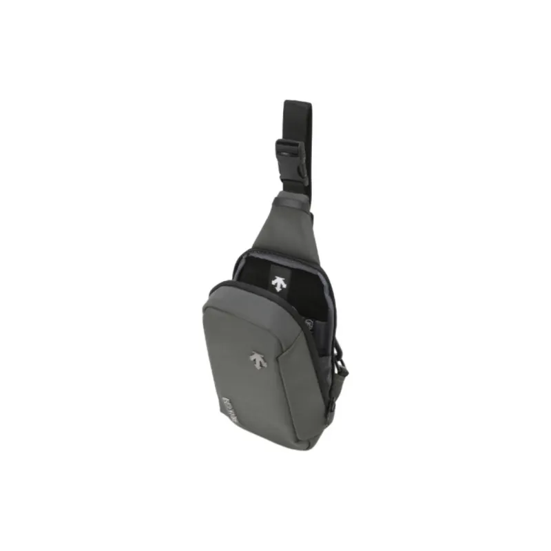 DESCENTE Sling Bags Nylon Gray Men's-4