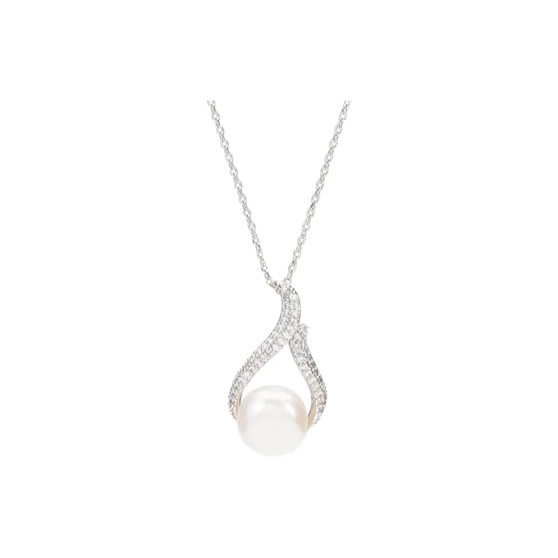 Vegetarian Shell Pearl Necklaces Women's-1