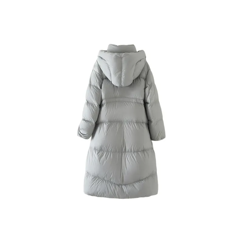 IHIMI Down Jacket Women's Gray Blue-2