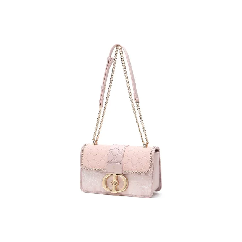 SEPTWOLVES PU Crossbody Bag Regular Women's Pink-1