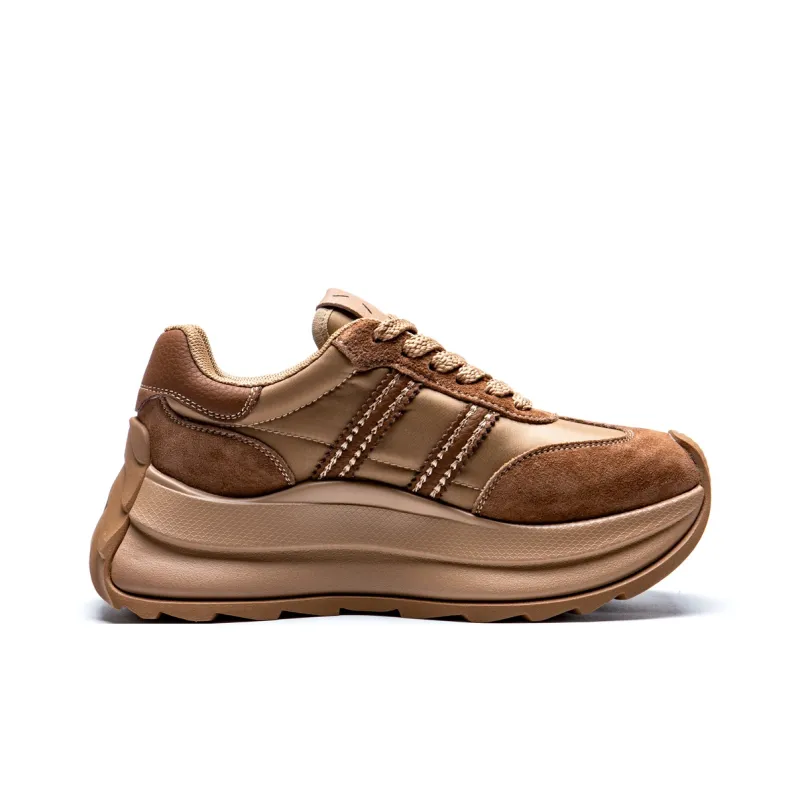 KUX Low-Top Casual Shoes Women's Brown-2