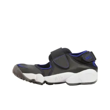 Nike Air Rift Anti Slip Wear Resistant Low Top Casual Shoes Unisex Black Blue