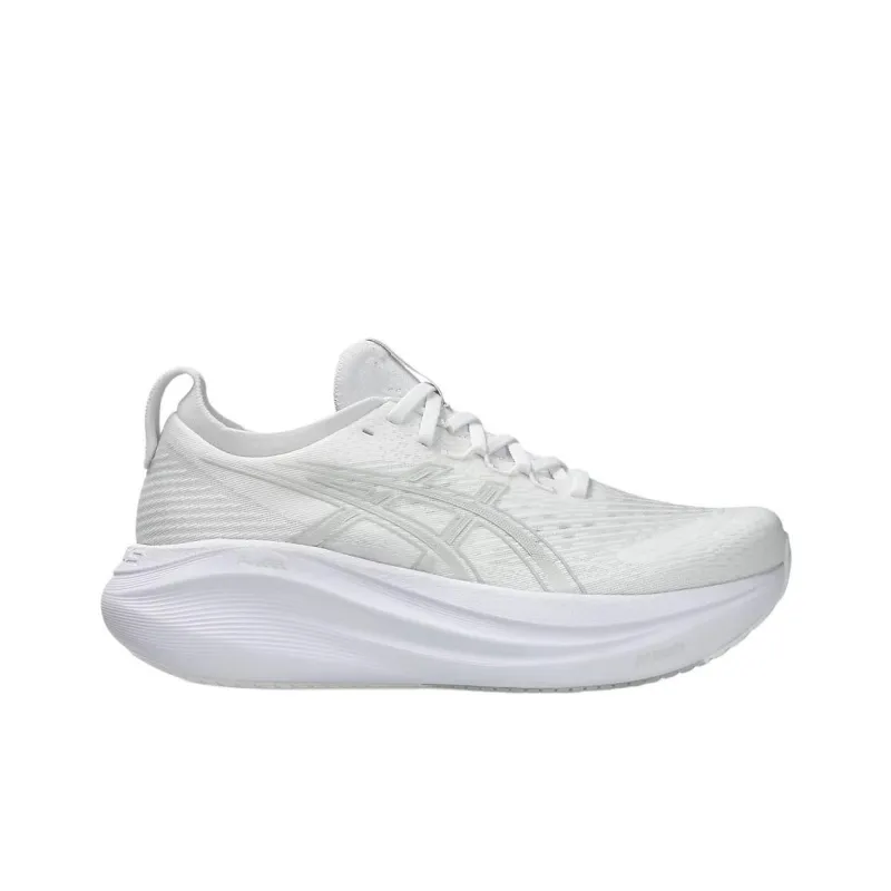 Asics Gel Nimbus 27 White Glacier Grey Women's-1