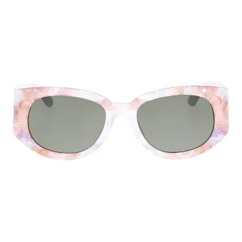 Linda Farrow X Sara Shakeel Debbie Floral Printed Sunglasses