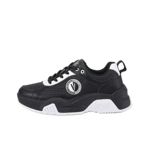 VERSACE JEANS COUTURE Low Top Casual Shoes Men's Black