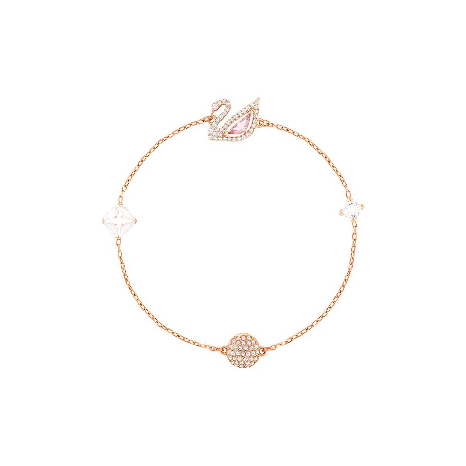 Swarovski Dazzling Swan Bracelets Women's - POIZON
