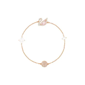 Swarovski Women's Dazzling Swan Bracelet Gold