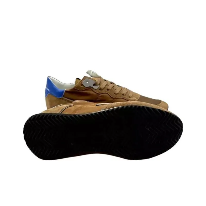 PHILIPPE MODEL Tropez Low Top Casual Shoes Men's Brown-5