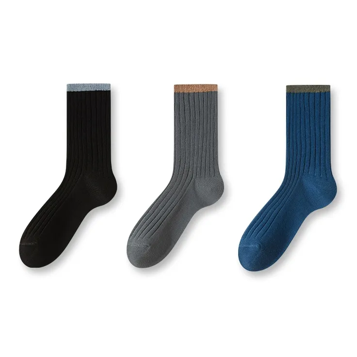 Caramella Mid Calf Socks Men's Combo Set-11