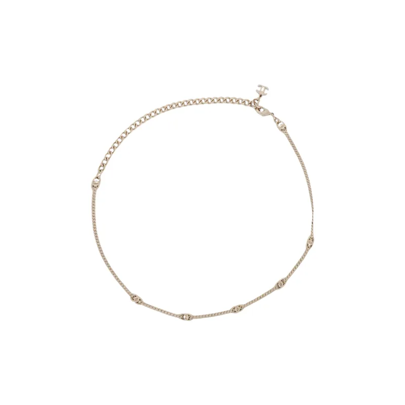 CHANEL Metal Necklaces Women's Gold-1
