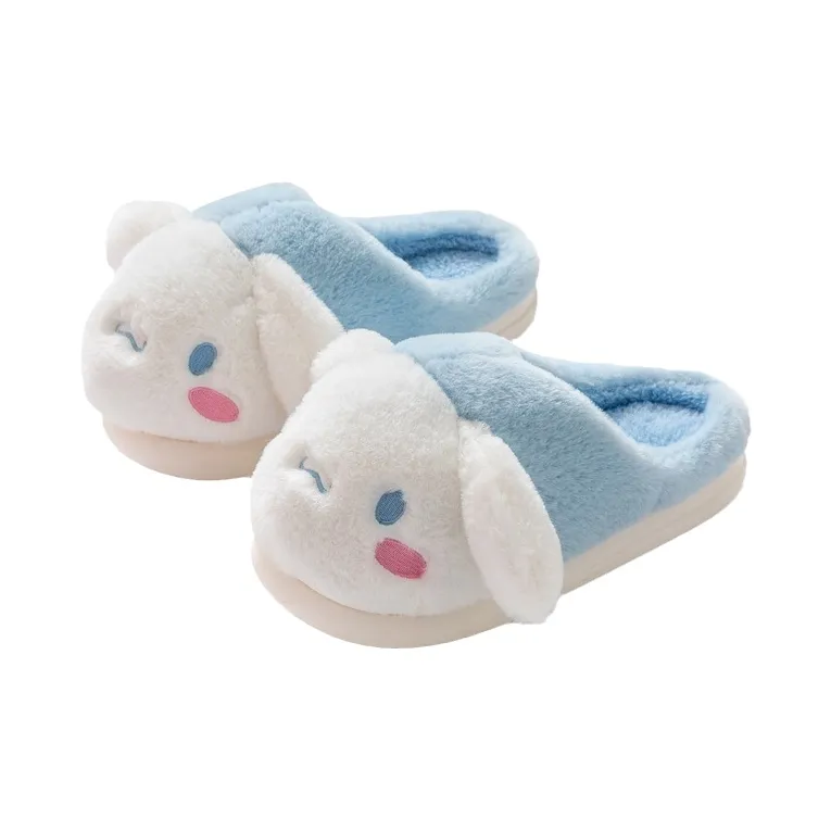 Sanrio x HelloKitty My Melody Cinnamoroll Kids' Cotton Slippers-2