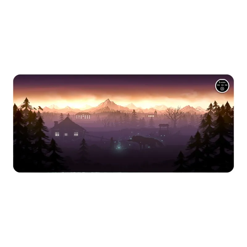 GULAN Extra Large Heating Desk Pad With Mouse Pad For Students Dormitory Office Writing Mouse Pads-65
