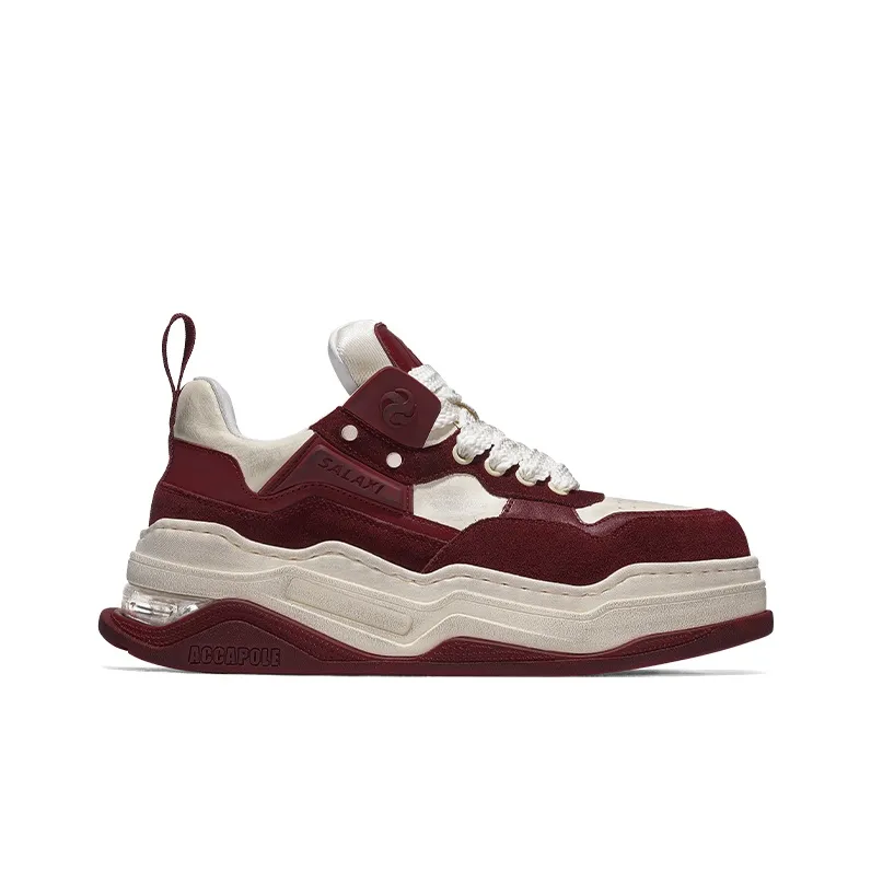 SALAXI Height Increasing Low-Top Skateboard Shoes Unisex-1