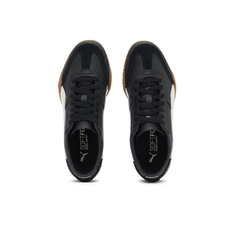 PUMA Bella UT Slip Resistant Low Top Casual Shoes Unisex Black White-4