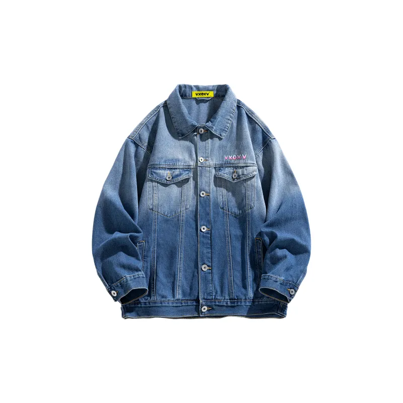 VXOXV Denim Jackets Unisex-8