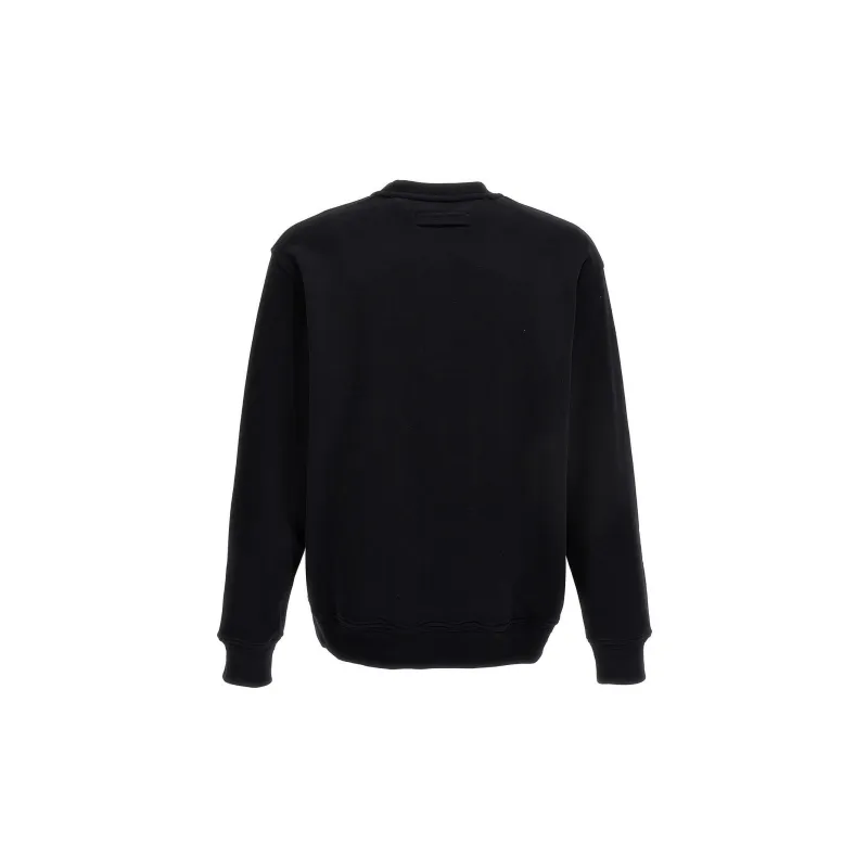 Ermenegildo Zegna Rubberized-logo Cotton Sweatshirt-1