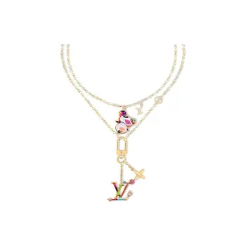 LOUIS VUITTON Lv X Tm Superflat Necklace