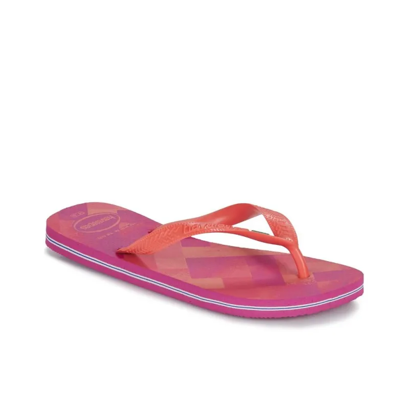 Havaianas Slip Resistant Quick Dry Flip Flops Men's Pink-2