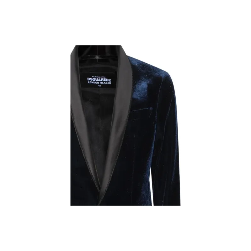 DSQUARED 2 Single Breasted Velvet Tuxedo-7