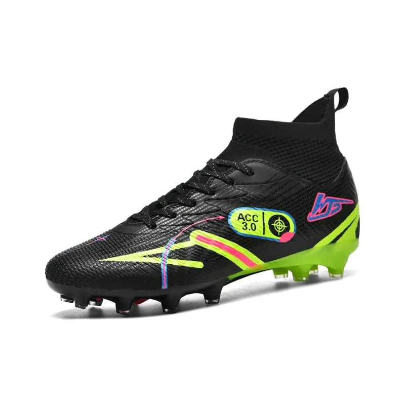 WEJIESS TF Rubber Broken Studs Soft Ground Firm Ground Anti-Slip Wear-Resistant Soccer Shoes Unisex-21