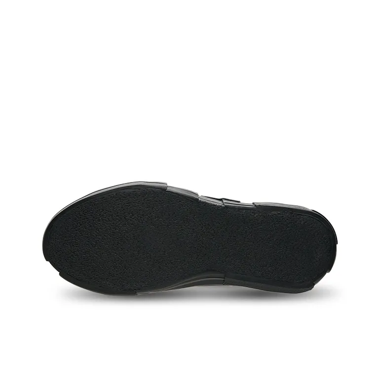 BIANFUXIA x VESSEL Wear resistant And Lightweight Low Top Canvas Shoes Unisex Black-7