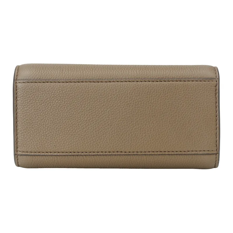 TORY BURCH Lee Radziwill Litchi Grain Leather Crossbody One Shoulder Handbag Mini Women's Mushroom Gray-3