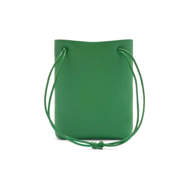 LOEWE Smooth Calf Leather Crossbody Bag, Shoulder Bag Women's Tropical Green-2