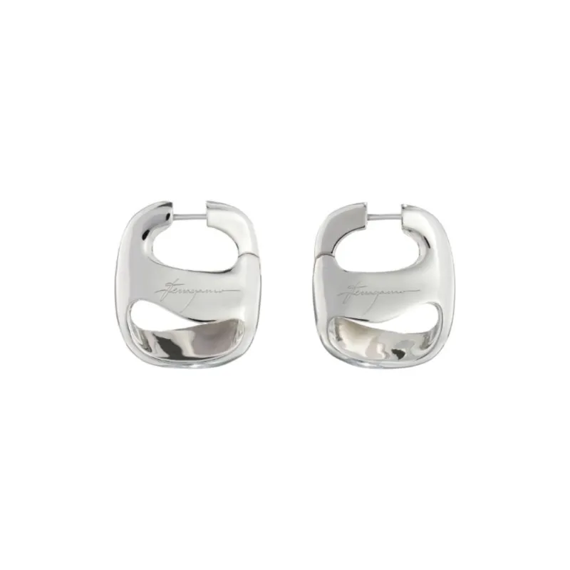 Ferragamo Small Vara Earrings-0