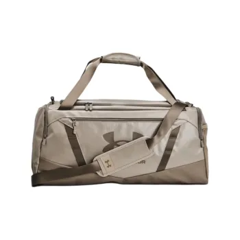 Under Armour Hustle Polyester Travel Bag Medium Size 58L Unisex Taupe