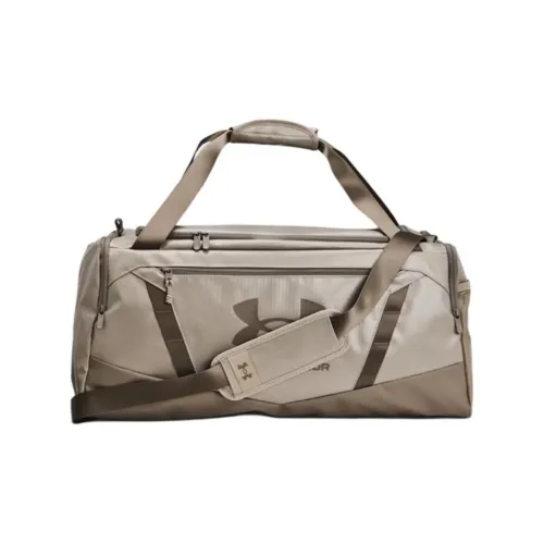 Under Armour Hustle Polyester Travel Bag Medium Size 58L Unisex Taupe