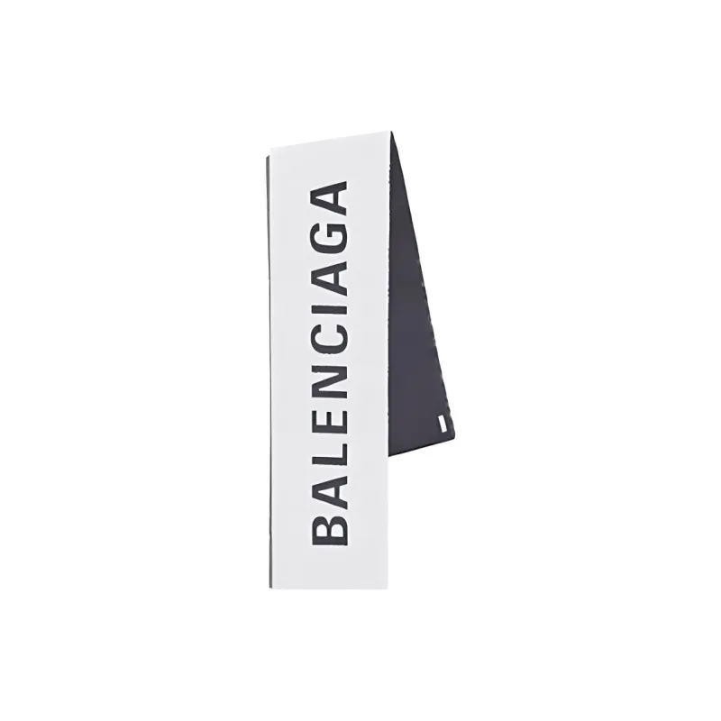 Balenciaga Knit Scarves Men's Black-0