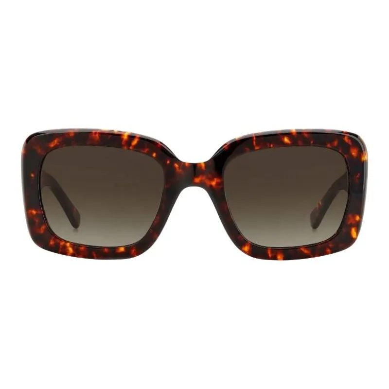 Kate Spade Acetate Irregular Shape Sunglasses Women's Red-1
