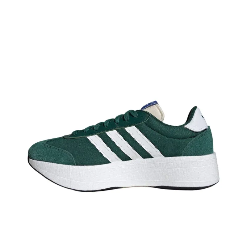 Adidas City Rnr Core Green Footwear White-2