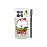 Transparent White-Christmas Samoyed