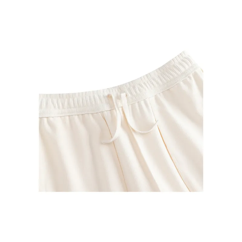 Anta Good Things Happen Casual Pants Women's Ecru-2