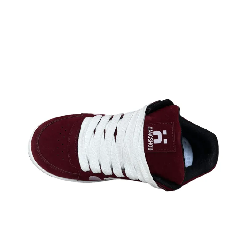 JIANGSHOU Wear-resistant And Lightweight Low-Top Skateboard Shoes Women's-12