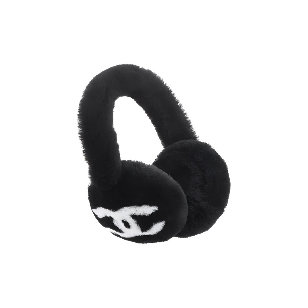 CHANEL シャネル イヤーマフ ブラック 黒 ココマーク ロゴ