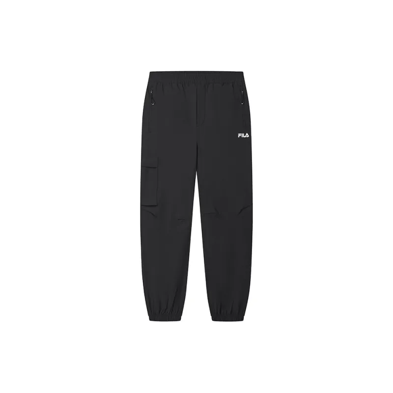 FILA Knitted Sweatpants Men's Jet Black-0