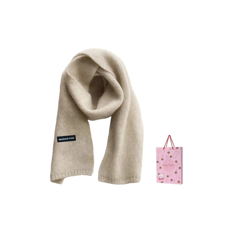 WARRIOR Knit Scarves Unisex-11