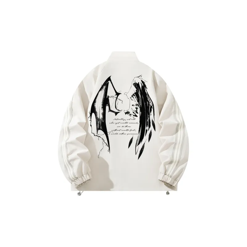 Small Columns Under The Sea Jackets Coats Unisex Black-3