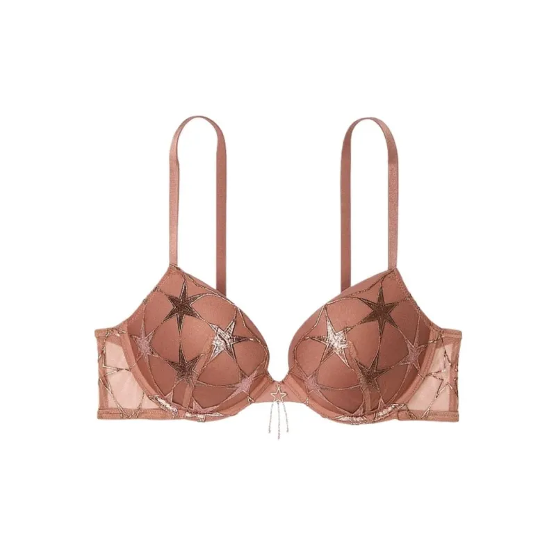 Victoria's Secret 24 Big Show Collection VERY SEXY Bra Women's Chestnut Brown-0