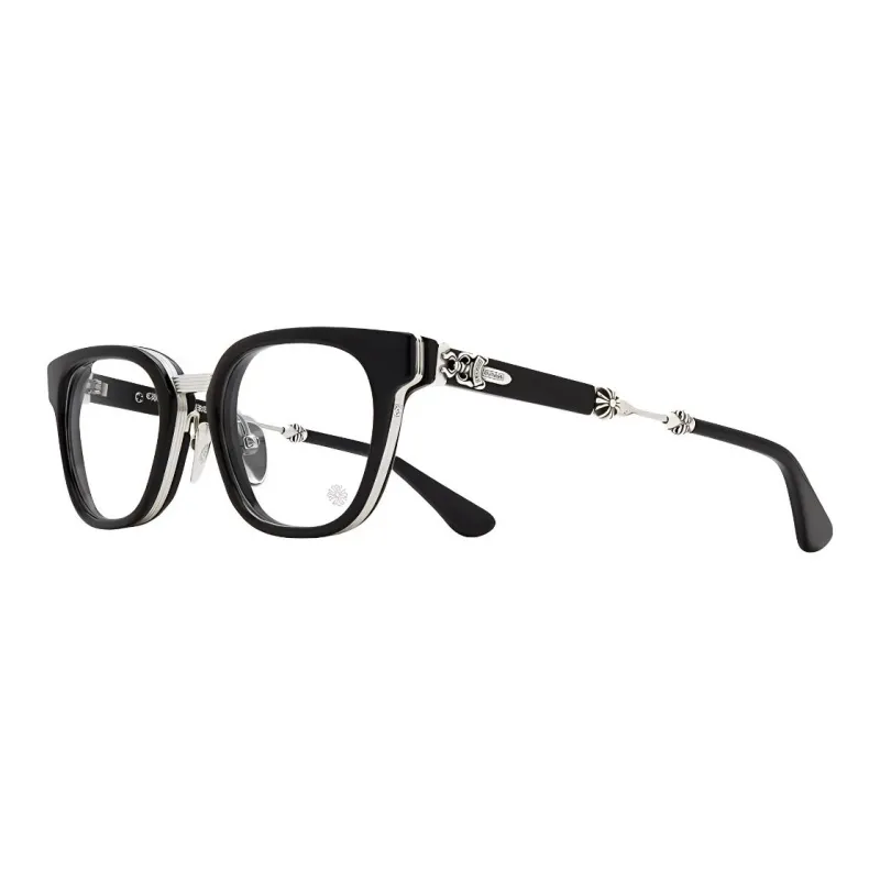 Chrome Hearts Plate Frame Square Eyeglass Frames Unisex-0