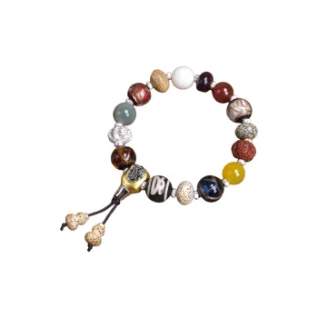 ASTAR HADES Star Moon Bodhi Seeds Bodhi Seed Bracelets Unisex