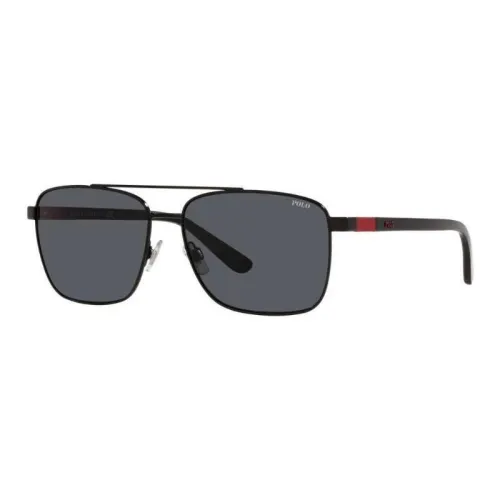Ralph Lauren Metal Aviator Sunglasses Men's Black