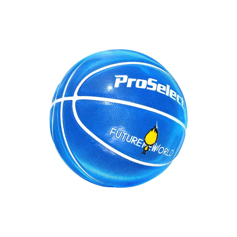 ProSelect PU Basketball Jelly Blue Size 5 Ball Reflective Training Unisex-3